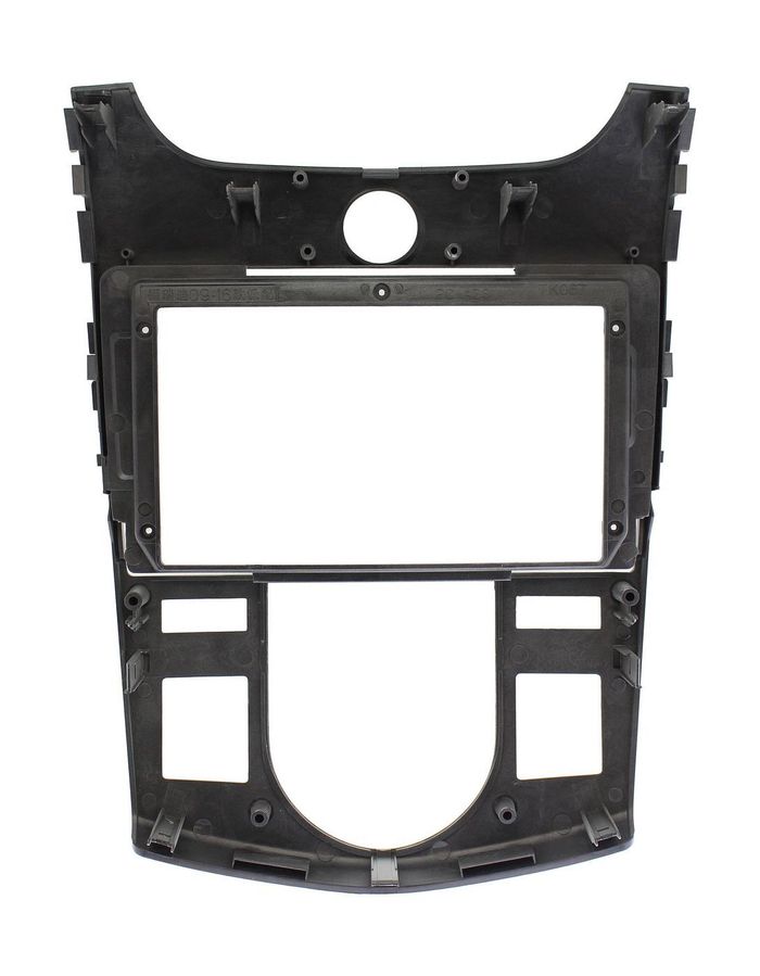 Комплект рамки с разъёмами 9" KIA Cerato 2008-2013 климат (серебро)