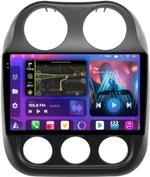 Магнитола для Jeep Compass 2011-2015 - FarCar BM1078M-2K монитор 10.36" 2K QLED на Android 14, Быстрая, CarPlay, 4G SIM-слот