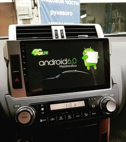 Магнитола для Toyota Land Cruiser Prado 150 2014-2017 - Kuberg MKD-T1048-P6 на Android 10, 6-ТУРБО ядер, 4ГБ-64ГБ