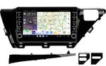 Магнитола для Toyota Camry 70 2017-2020 (без JBL) - Kuberg OL-1695 (кнопки и крутилки) Android 13, Быстрая, CarPlay, 4G SIM-слот