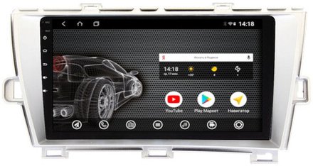 Магнитола для Toyota Prius 30 2009-2016 (левый руль) - AK581R9-MTK Android 10, 8-ядер, 2Гб-32Гб