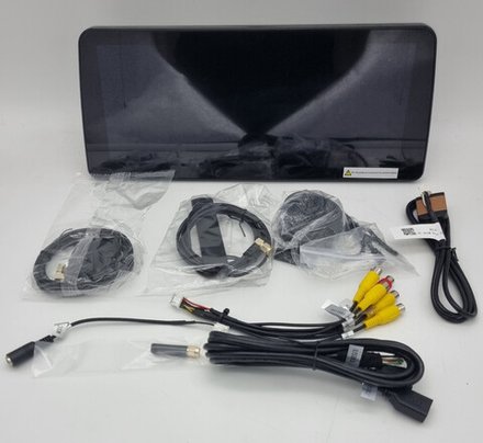 Магнитола для BMW 1-серия (F20) 2017-2019 EVO - Kuberg OL-3030 монитор 12.3", Android 11, 8Гб+128Гб, CarPlay, 4G SIM-слот