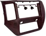 Магнитола для Nissan Patrol Y61 2004-2010 (рамка дерево) - FarCar BX877 монитор 13" 2K QLED на Android 13, TS10, 6+128, CarPlay, 4G SIM-слот