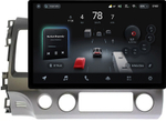 Магнитола для Honda Civic 8 4d 2005-2012 (левый руль, рамка 10) - Teyes CC4-PRO монитор 13" 2K QLED на Android 13, Snapdragon 778G, ИИ, CarPlay, DSP, 4G SIM-слот