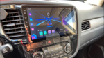 Магнитола для Mitsubishi Outlander 3 2012-2022 (овальный климат) - Teyes CC2 PLUS монитор 9" QLED на Android 10, ТОП процессор, 4Гб+64Гб, 4G SIM-слот