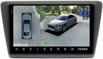 Магнитола для Skoda Rapid 1 2012-2020 (рамка тип 2) - Teyes CC3-2K-360 на Android 10, Быстрая, 2K QLED, CarPlay, 4G SIM-слот, 4 камеры в комплекте