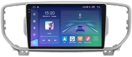 Магнитола для KIA Sportage 2016-2018 - Parafar PF577RN2K на Android 13, QLED+2K, ТОП процессор, 4Гб+32Гб, CarPlay, 4G SIM-слот