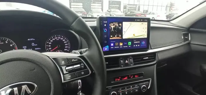 Магнитола для KIA Optima 4 2016-2020 - FarCar 580M монитор 10.36" QLED на Android 14, TS18, CarPlay, 4G SIM-слот