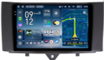 Магнитола для Smart ForTwo W451 2010-2015 - Teyes CC4-PRO монитор 9.5" 2K QLED на Android 13, Snapdragon 778G, ИИ, CarPlay, DSP, 4G SIM-слот