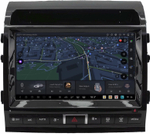 Магнитола для Toyota Land Cruiser 200 2007-2015 (климат на ШГУ) - Kuberg SF-1620-3-ABC QLed+2K, Android 13, UIS7870 (DUDU7), CarPlay, SIM-слот