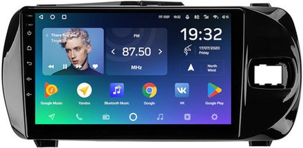 Магнитола для Toyota Vitz 3 2014-2019 - Teyes CC2 PLUS Android 10, ТОП процессор, 4-64, SIM-слот