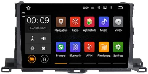 Магнитола для Toyota Highlander 3 2014-2020 - AIROC 2K RX-1112 Android 13, Быстрая, QLed+2K, CarPlay, SIM-слот