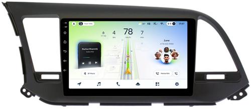 Магнитола для Hyundai Elantra 6 2016-2018 (без штатной КЗВ, рамка тип 2) - Teyes CC4L монитор 9" IPS на Android 14, Snapdragon 662, CarPlay, 4G SIM-слот