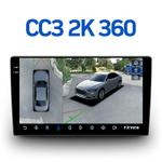 Магнитола в 10" рамку - Teyes CC3-2K-360 монитор 10.36" 2K QLED на Android 10, 6Гб+128Гб, CarPlay, 4G SIM-слот, 4 камеры в комплекте