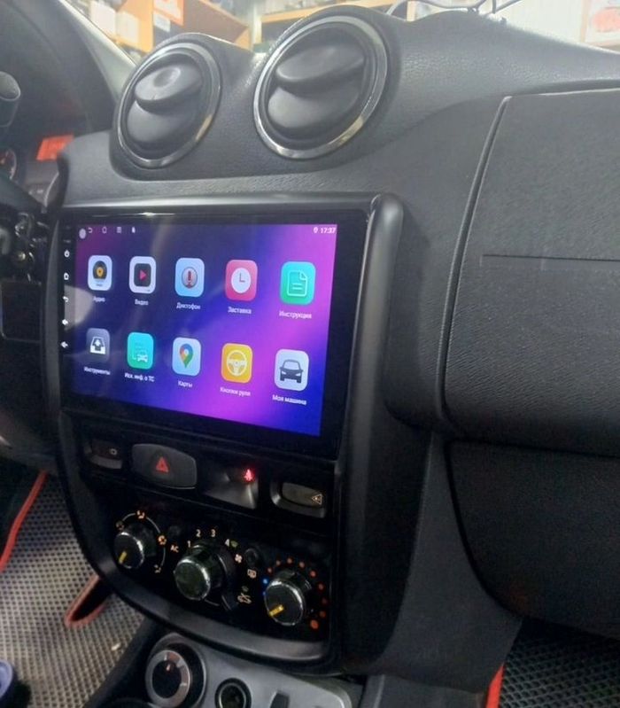 Магнитола для Renault Duster 2010-2015 - Vaycar VA63-7147 на Android 13, 8-ядер, 4G SIM-слот