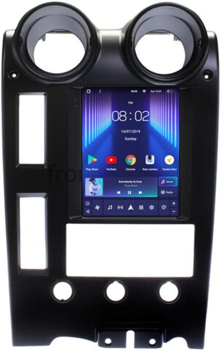 Магнитола для Hummer H2 2002-2009 - Teyes TPRO 2 монитор 9.7" QLED в стиле "Тесла" на Android 10, TS10, 4G SIM-слот