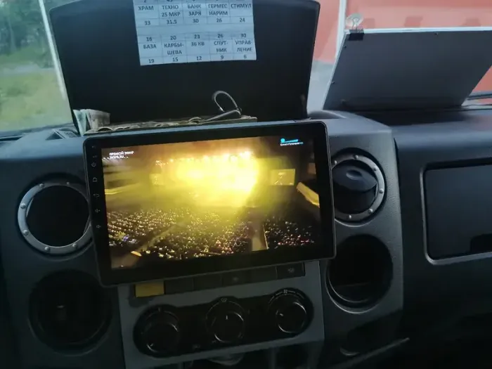 Магнитола для ГАЗель Next, Газон Next - FarCar 9546NXF4 монитор 10.36" QLED на Android 14, TS18, CarPlay, 4G SIM-слот