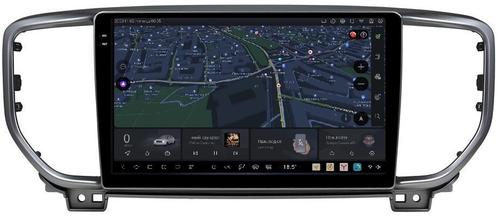 Магнитола для KIA Sportage 2018-2021 (рамка черная) - Kuberg OL-9780-2 QLed+2K, Android 13, UIS7870 (DUDU7), CarPlay, SIM-слот