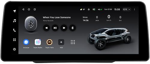 Магнитола для Volkswagen T5, T6, Tiguan, Passat, Polo, Jetta, Amarok, Golf и др., Skoda Fabia, Rapid - Teyes LUX ONE монитор 12.3" 2K QLED на Android 10, CarPlay, 4G SIM-слот, 6/128ГБ