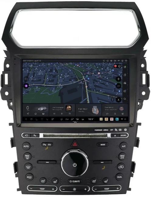 Магнитола для Ford Explorer 2011-2019 - Kuberg SF-1263 QLed+2K, Android 13, UIS7870 (DUDU7), CarPlay, SIM-слот