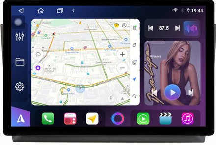 Магнитола для Volkswagen Golf 6 2008-2013 - FarCar BX877 монитор 13" 2K QLED на Android 13, TS10, 6+128, CarPlay, 4G SIM-слот
