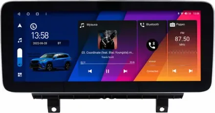 Магнитола для Audi A3 2013-2020 - Canbox H-Line 0007 монитор 12.3" QLED в стиле MERCEDES на Android 10, ТОП-процессор, CarPlay, 4G SIM-слот
