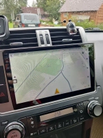 Магнитола для Toyota Land Cruiser Prado 150 2014-2017 - Vaycar VA77-0531-2K на Android 13, 8-ядер, 2K QLED, ТОП процессор, CarPlay,4G SIM-слот