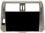 Магнитола для Toyota Land Cruiser Prado 150 2009-2013 (рамка бронза) - Teyes CC3-2K-360 монитор 13" 2K QLED на Android 10, Быстрая, CarPlay, 4G SIM-слот, 4 камеры в комплекте