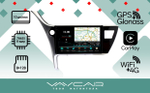 Магнитола для Toyota Corolla E180 2016-2019 (Китай) - Vaycar VA77-3307-2K на Android 13, 8-ядер, 2K QLED, ТОП процессор, CarPlay,4G SIM-слот