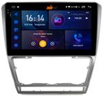 Магнитола для Skoda Octavia A5 2004-2013 (серебро/черный) - AIROC 2K RI-3202 Android 12, Быстрая, QLed+2K, CarPlay, SIM-слот