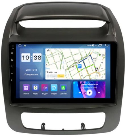 Магнитола для KIA Sorento 2 XM 2012-2020 c экраном климата снизу - Parafar PF224T1LUX1UHD на Android 13, QLED, ТОП процессор, 8Гб+128Гб, CarPlay, 4G SIM-слот