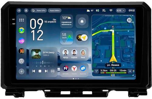 Магнитола для Suzuki Jimny 4 2019+ - Teyes CC4-PRO монитор 9.5" 2K QLED на Android 13, Snapdragon 778G, ИИ, CarPlay, DSP, 4G SIM-слот