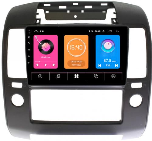 Магнитола для Nissan Navara D40 2004-2008 кондиционер -  GT9-1103 на Android 10, 2ГБ-16ГБ