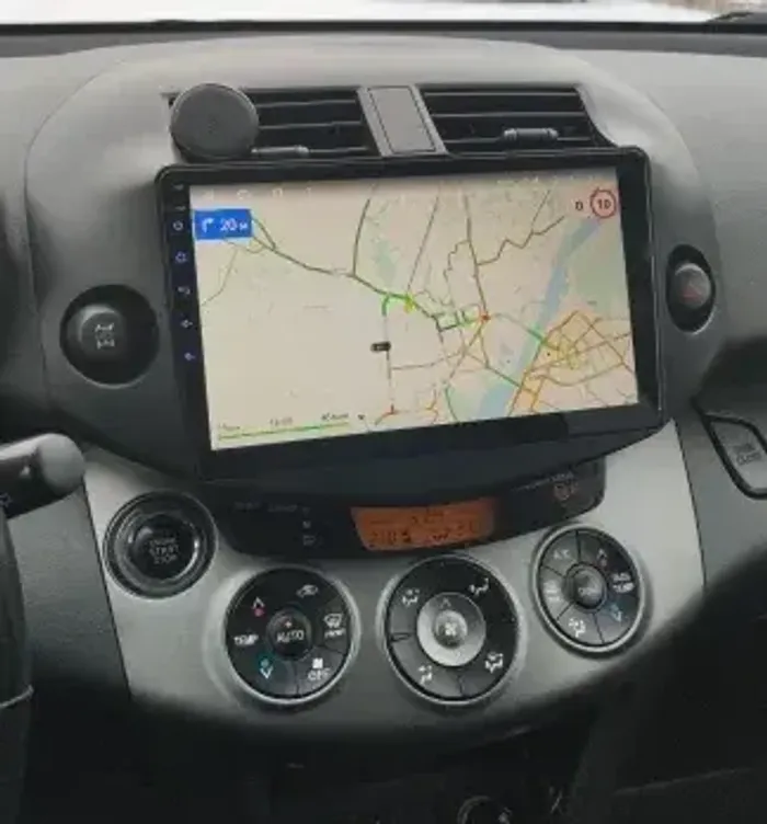 Магнитола для Toyota RAV4 3 2005-2012, Vanguard - FarCar DX018M монитор 10.36" IPS на Android 13, 4+64Гб, CarPlay