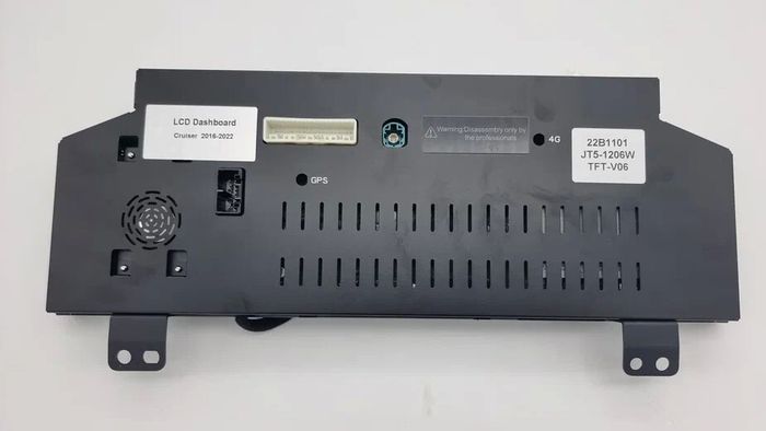 Электронная панель приборов Toyota Land Cruiser 200 2007-2015 - Kuberg NH-LCD-T01 с LCD / ЖК 12.3" экраном QLED