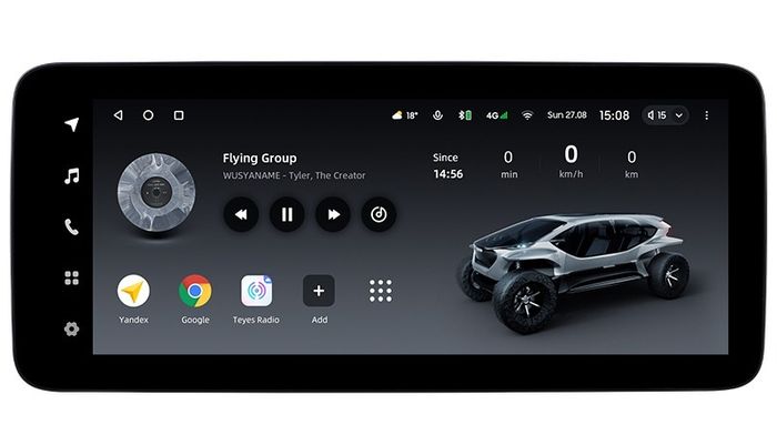 Магнитола для BMW X3 F25 2011-2014 CIC - Teyes LUX ONE ROUND монитор 12.3" 2K QLED на Android 10, Быстрая, CarPlay, 4G SIM-слот