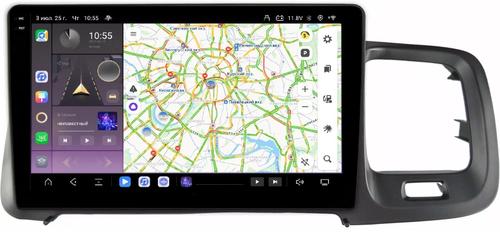 Магнитола для Volvo S60/V60 2010-2018 (штатный экран 7") - Kuberg SF-9002 QLed+2K, Android 13, TS20, CarPlay, 4G SIM-слот