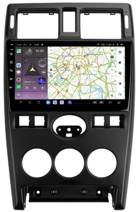 Магнитола для Lada Priora 2007-2013 - Kuberg OL-9066-2 QLed, Android 13, TS20, CarPlay, SIM-слот