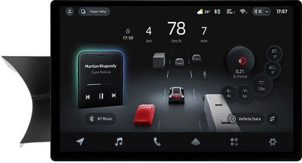 Магнитола для Mercedes-Benz C-класс W204 2011-2014 NTG 4.5/4.7 - Teyes CC4-PRO монитор 13" 2K QLED на Android 13, Snapdragon 778G, ИИ, CarPlay, DSP, 4G SIM-слот
