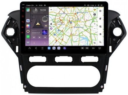 Магнитола для Ford Mondeo 4 2010-2014 - Kuberg OL-1281-1 QLed, Android 13, TS20, CarPlay, SIM-слот