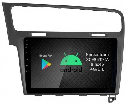 Магнитола для Volkswagen Golf 7 2012-2020 - Airok RI-3715 Android 12, ТОП процессор, 8/128Гб, SIM-слот