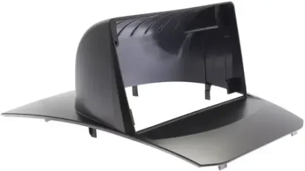 Магнитола для Ford Fiesta MK6 2008-2012 (красный БК, рамка тип 1) - FarCar BX877 монитор 13" 2K QLED на Android 13, TS10, 6+128, CarPlay, 4G SIM-слот