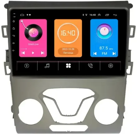 Магнитола для Ford Mondeo 5 2015-2019 -  GT9-096 на Android 10, 2ГБ-16ГБ