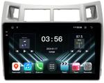 Магнитола для Toyota Vitz 2, Yaris 2 2005-2011 (рамка черная) - FarCar S280 монитор 9.5" IPS на Android 13, CarPlay