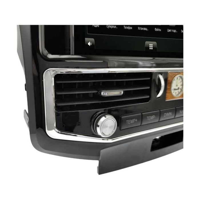 Магнитола для Toyota Land Cruiser 200 2007-2015 - Kuberg ZH-T1206 монитор 12.3", Android 12, Быстрая, CarPlay, 4G SIM-слот