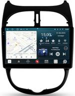 Магнитола для Peugeot 206 1998-2012 - RedPower 409 Android 10, Быстрая, QLED+2K, CarPlay, SIM-слот