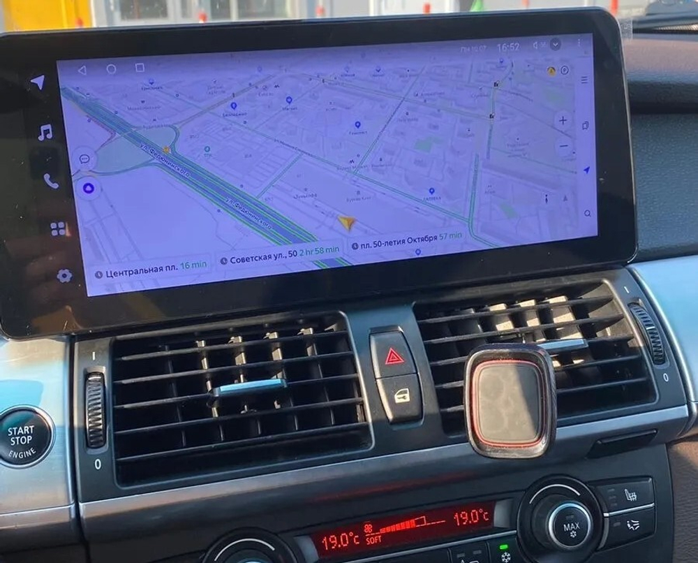 Магнитола для BMW X5 (E70), X6 (E71) 2006-2009 CСC - RDL-1215 монитор 12.3" на Android 13, 8Гб+128Гб, CarPlay, 4G SIM-слот