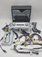 Магнитола для Toyota Land Cruiser 200 2015-2021 (top) - Kuberg ZF-7008-GE монитор 10" на Android 13, Быстрая, CarPlay, 4G SIM-слот