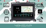 Магнитола для Toyota Alphard H20, Vellfire 2008-2014 (менее 10 динамиков) - Vaycar VA77-0698-2K на Android 13, Быстрая, 2K QLED, CarPlay,4G SIM-слот