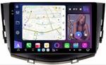 Магнитола для Lifan X60 2012-2016 - FarCar GX198M монитор 9.5" 2K QLED на Android 14, TS20, 6+128Гб, CarPlay, 4G SIM-слот